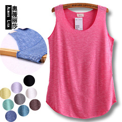 夏竹節棉打底衫批發夏季女士新款歐美風飛邊彩棉寬鬆大碼吊帶背心