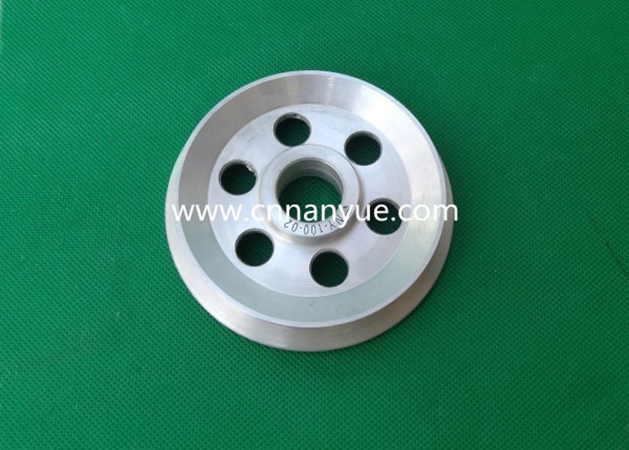 供应 NY-Φ100铝合金储线轮 押出机挤出机配件圆槽铝合金导线轮