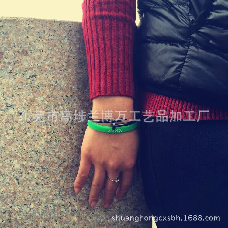 Genuine fresh silicone bracelet for beloved