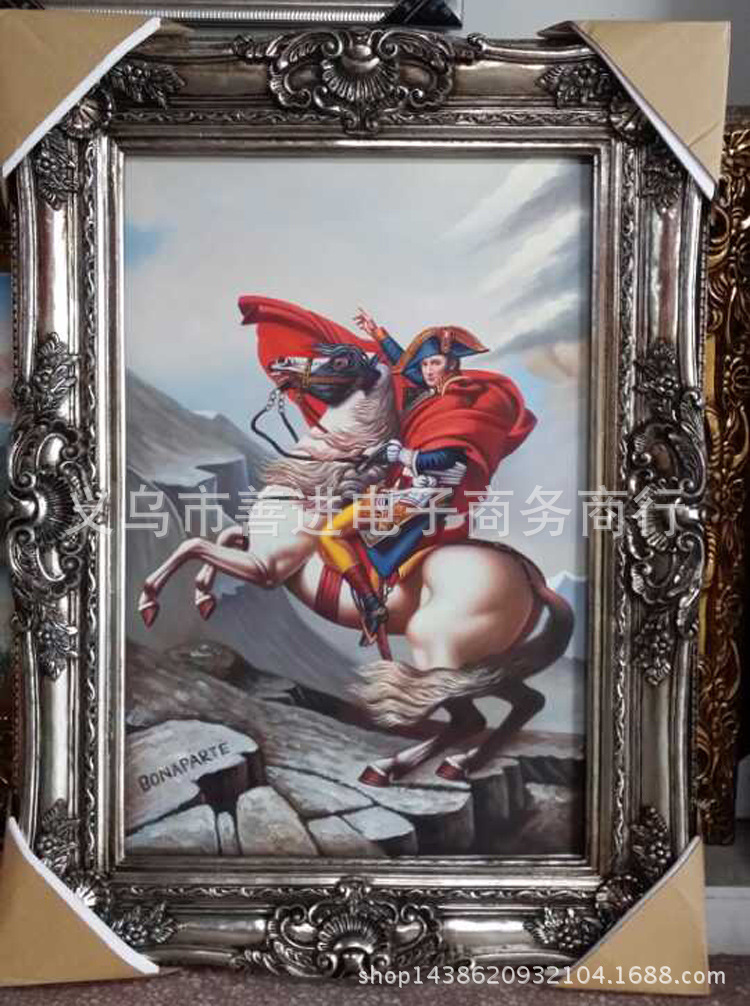 Customized production 36 European-inch photo frame resin Manufactor wholesale classical colour High-quality Napoleon Oil Painting