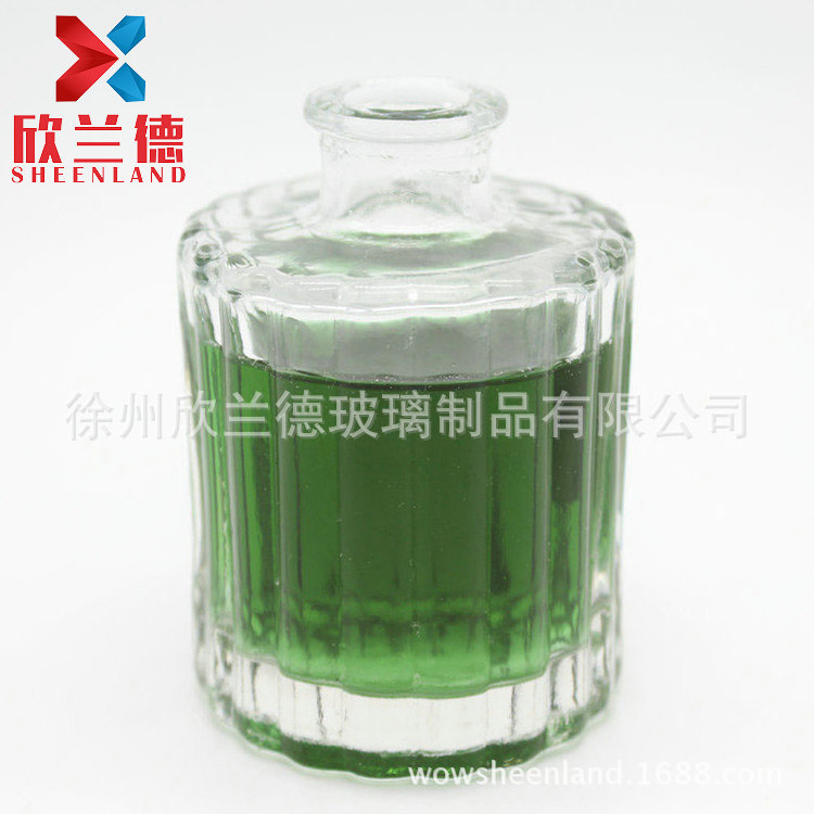 120ml 圆柱形香薰瓶 玻璃香薰瓶