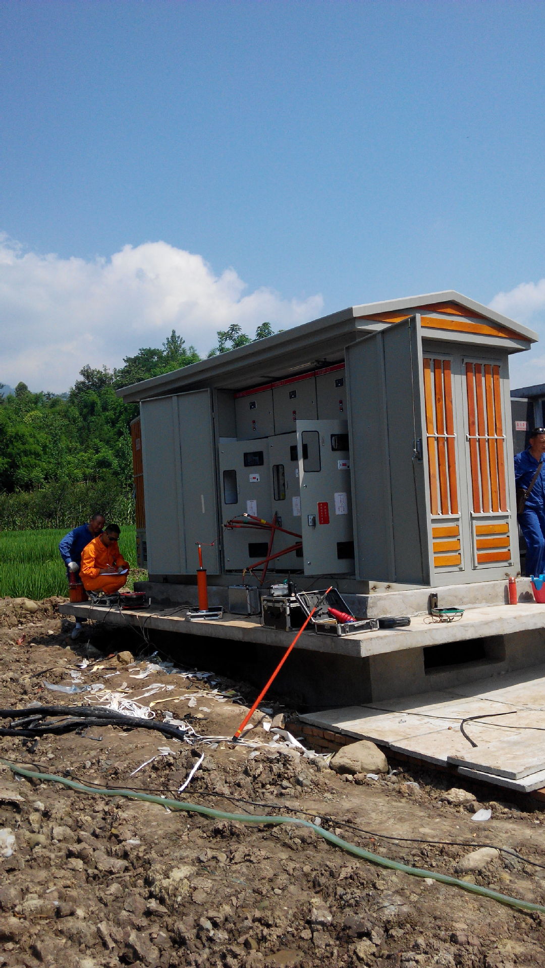 630箱變工地實拍