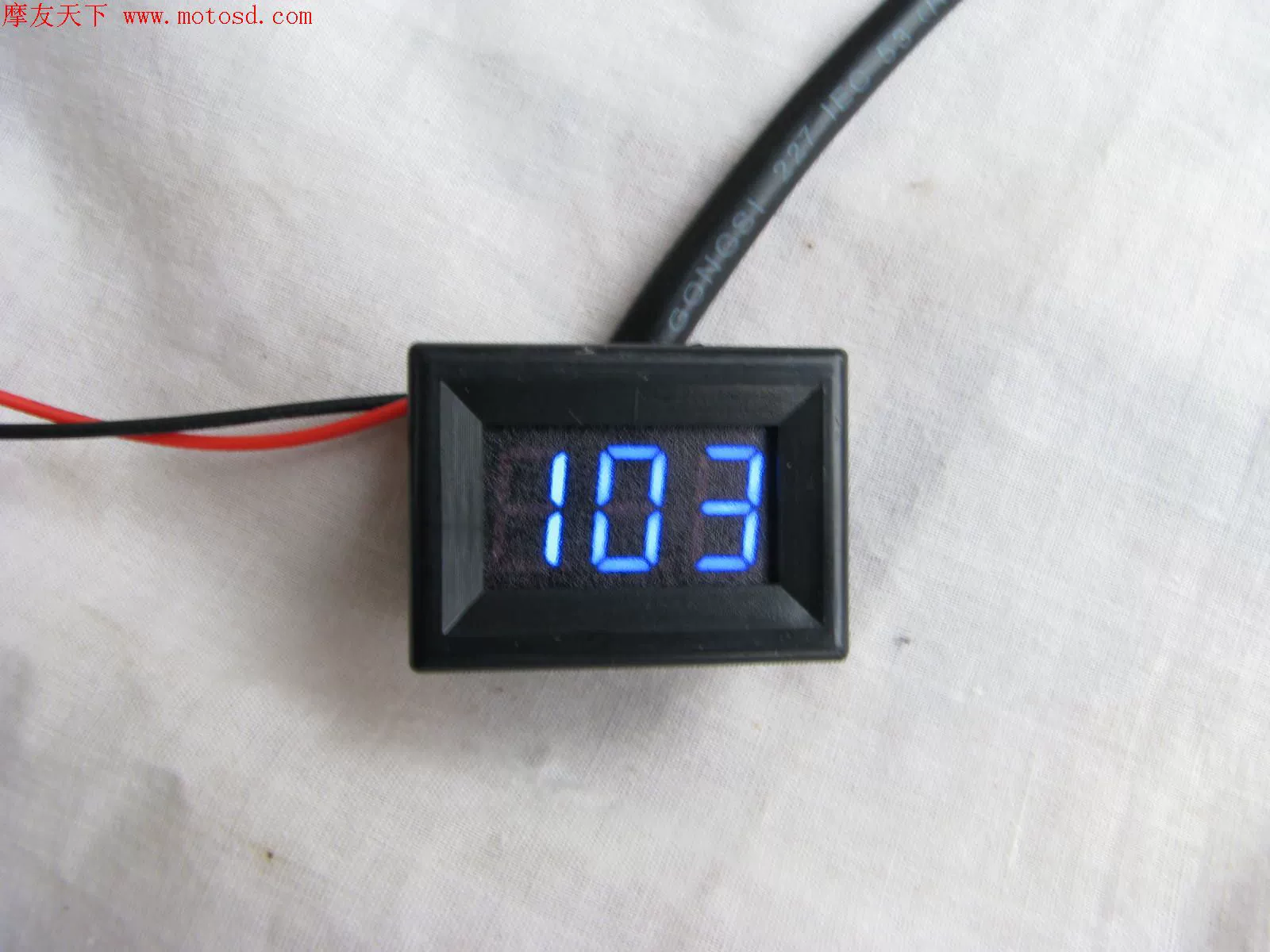 Motorcycle car modification number/digital temperature meter thermometer import probe ultra -high temperature display