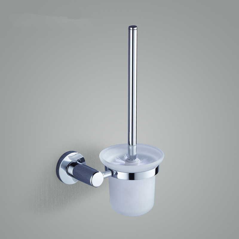 厨卫五金 不锈钢马桶刷套装  实心加厚长柄 浴室清洁除垢厕所刷|ms