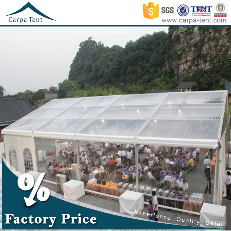 泉州20米跨度帐篷、20米欧式帐篷、铝合金篷房