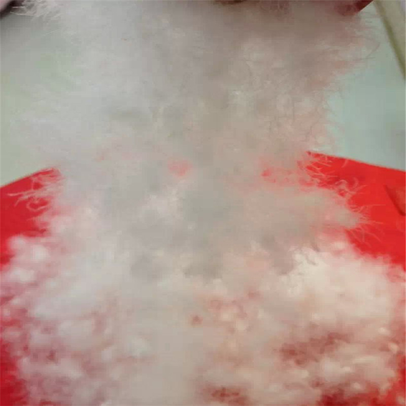 批發白鵝絨羽絨服羽絨被填充物吊吊絨大多串串絨廠家直銷羽絨原料