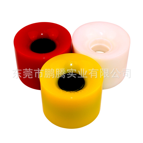 透明聚氨酯PU灌注轮子、极限PU脚轮、滑板车轮子、滑板轮子