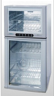 红外线臭氧消毒柜ZTP80A-23双门立柜，质保一你原装