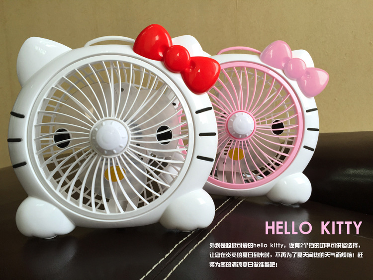 The new creative HELLOKITTY mini fan KT Maotou small fan jingle lovely students fan, single note style2