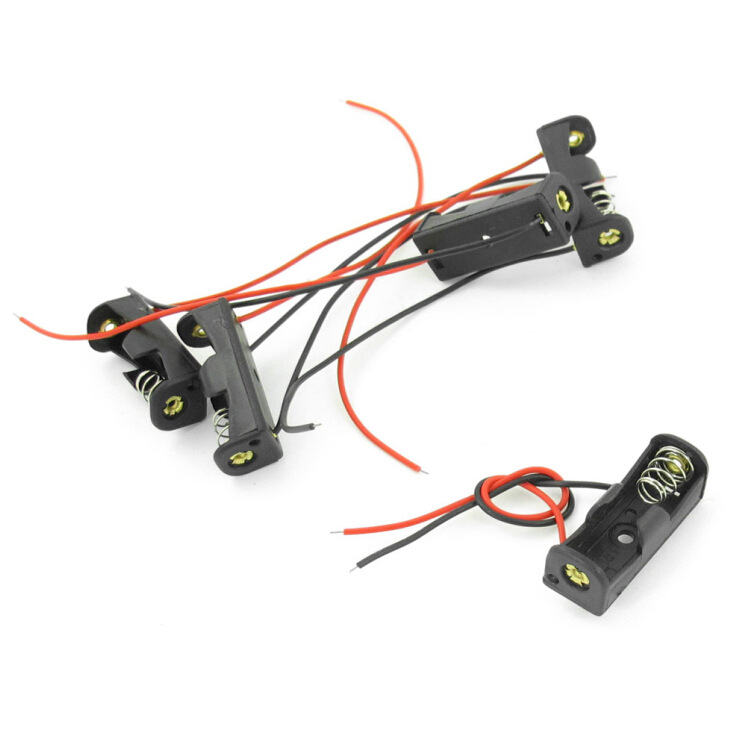 现货供应高品质12V23A电池盒仿盗器电池盒电池座电池夹仓卡得紧