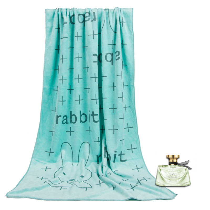 Superfine fibre printing Cartoon water uptake towel Bath towel Beach towel advertisement Making logo Manufactor On behalf of