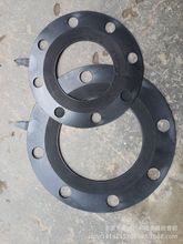 法兰带孔橡胶垫片、PVC法兰橡胶垫、全尺寸带孔胶垫DN40-DN1200