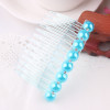 Big hair accessory, beads from pearl, Korean style, wholesale