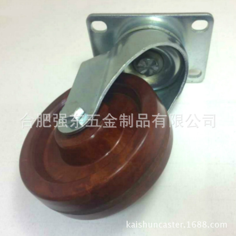 厂家直销4寸耐高温玻纤脚轮4寸5寸杀菌烤箱车用耐高温万向轮子