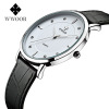 Men's watch, swiss watch, watch strap, waterproof quartz dial, genuine leather, wholesale