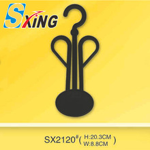 销售 黑色SX2120塑料鞋钩 晾晒拖鞋塑料挂钩