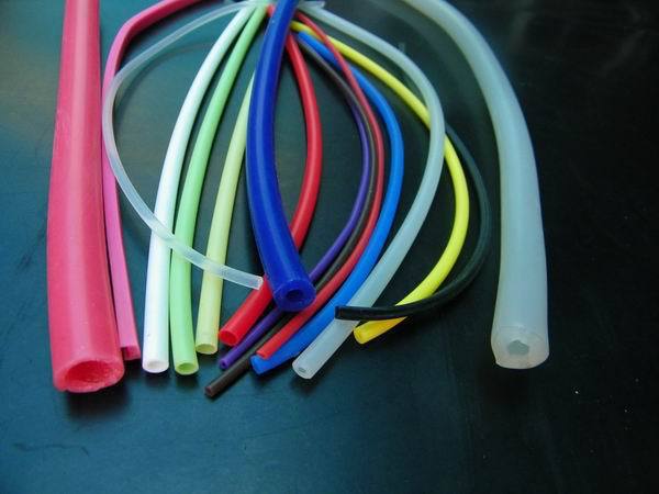 厂家批发硬度50度硅胶管/颜色可按客户需