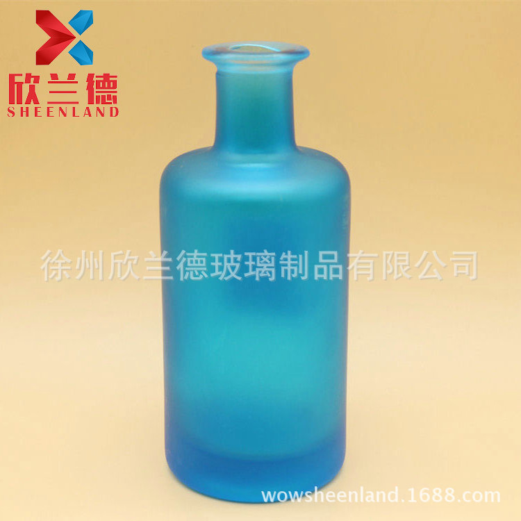 玻璃香薰瓶 250ML 卡口香薰瓶   圆柱香薰瓶