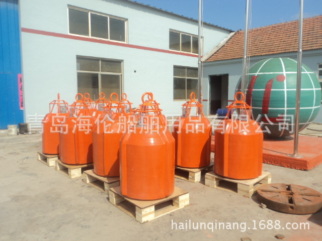 青岛海伦供应聚氨酯实心漂浮性能强 聚氨酯系泊浮球 浮标