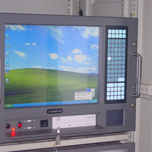 厂家直供面板型嵌入式全系列叮做LCD智能一体化工作站工业一体机