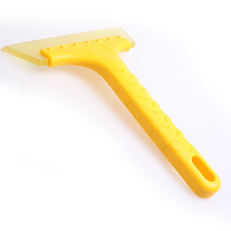 短柄牛筋刮 加寬牛筋鏟面雪鏟 貼膜水刮工具 冬季汽車用品R-3109