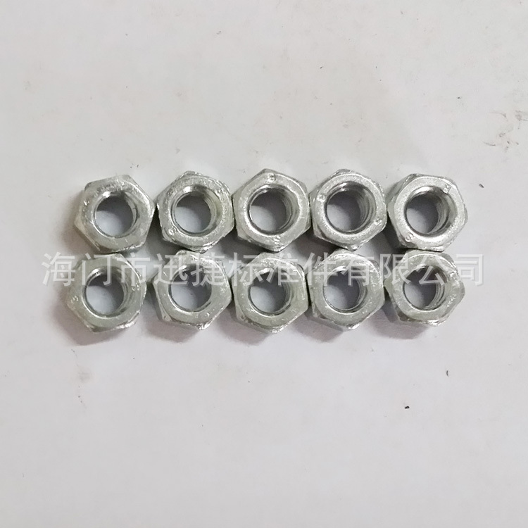 六角薄螺母 高强度不锈钢薄螺母 质优紧固六角螺母