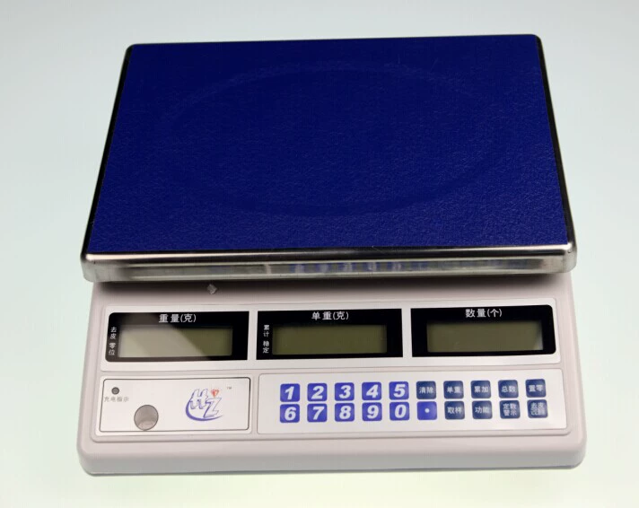 Официальный сайт весов Red Diamond HZ-CA6000/0.1 с большой платформой, промышленные весы, цифровые настольные весы с функцией подсчета.