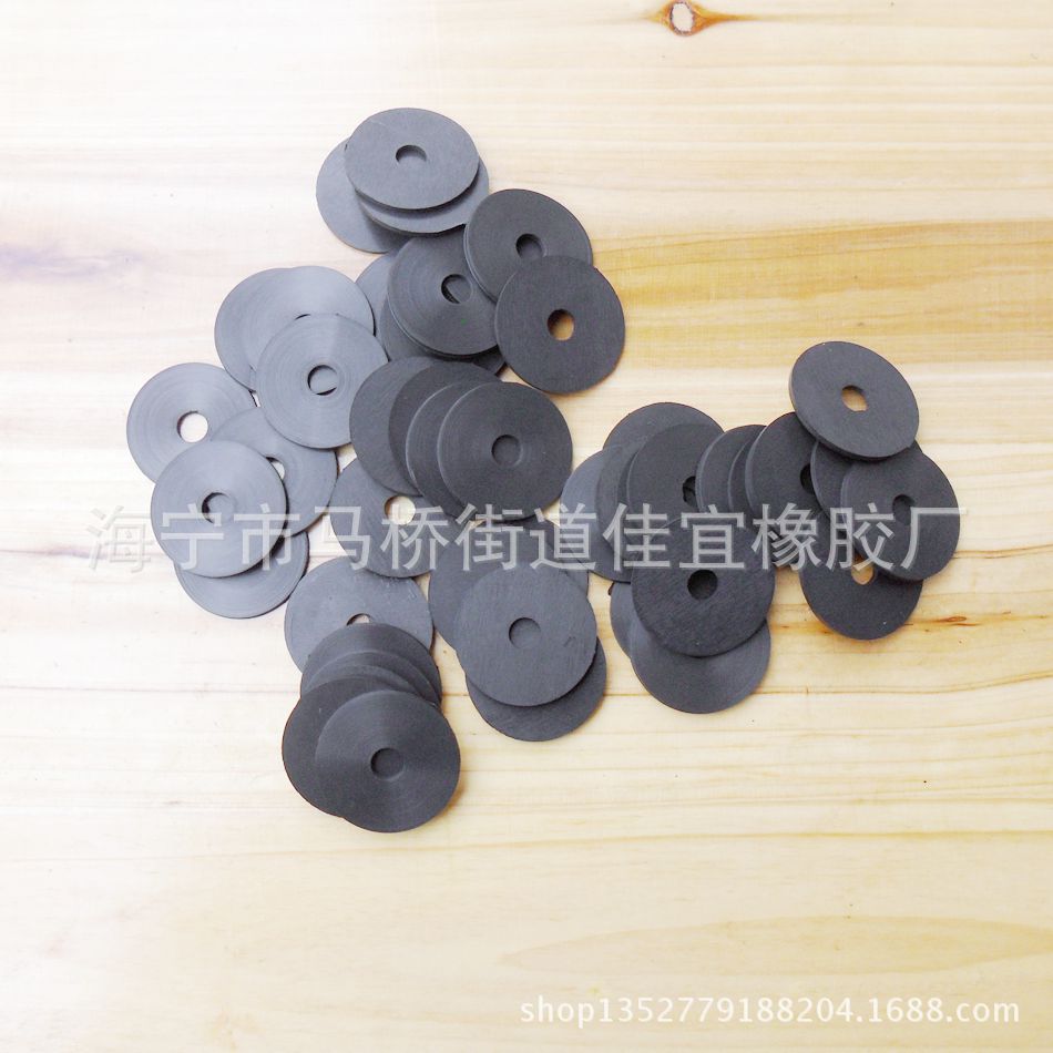 Manufactor Direct selling Corrosion Fluorine rubber shim Acid-proof high temperature Fluorine rubber pad Rubber mats Can be customized
