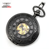Mechanical retro commemorative pocket watch suitable for men and women, Tungsten steel, Birthday gift