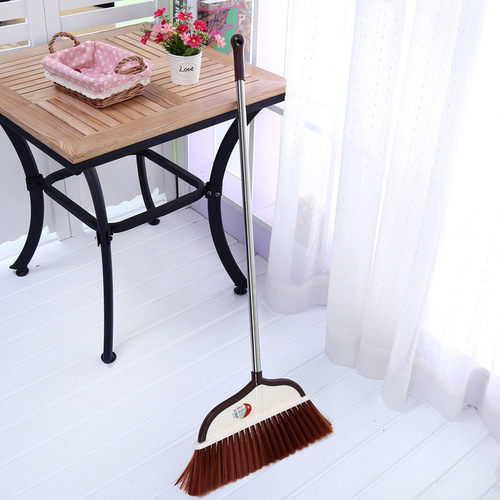 Factory direct supply Xinyue broom wholesale plastic cleaning utensils stainless steel long handle broom drop shipping