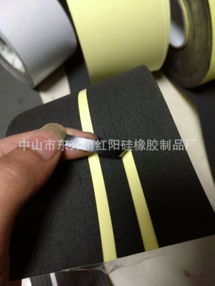 供应 机械背胶海棉条 海棉密封胶条 双面带胶泡棉垫