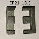 厂家直销EF21/10.3锰锌铁氧体磁 PC40材质  可开气隙