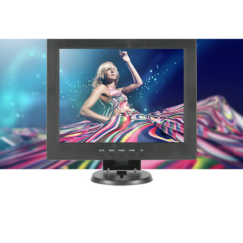 Pantalla LCD de 10 pulgadas, máquina POS, monitor de monitoreo de caja, pantalla de alta puntuación, AV