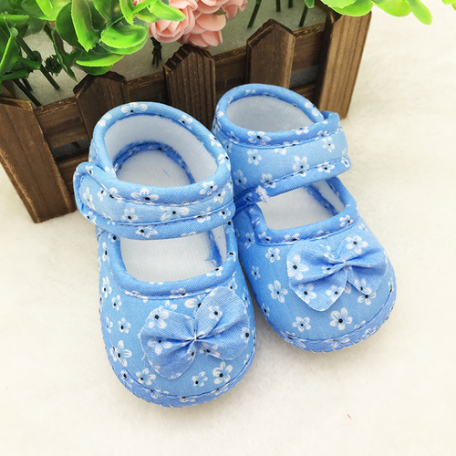 Direct Sales from Manufacturer 2018 Newborn Baby Shoes Non-slip Soft Sole Shoes for 0-1 Year Old Baby Walking Shoes Children's Shoes xsx005