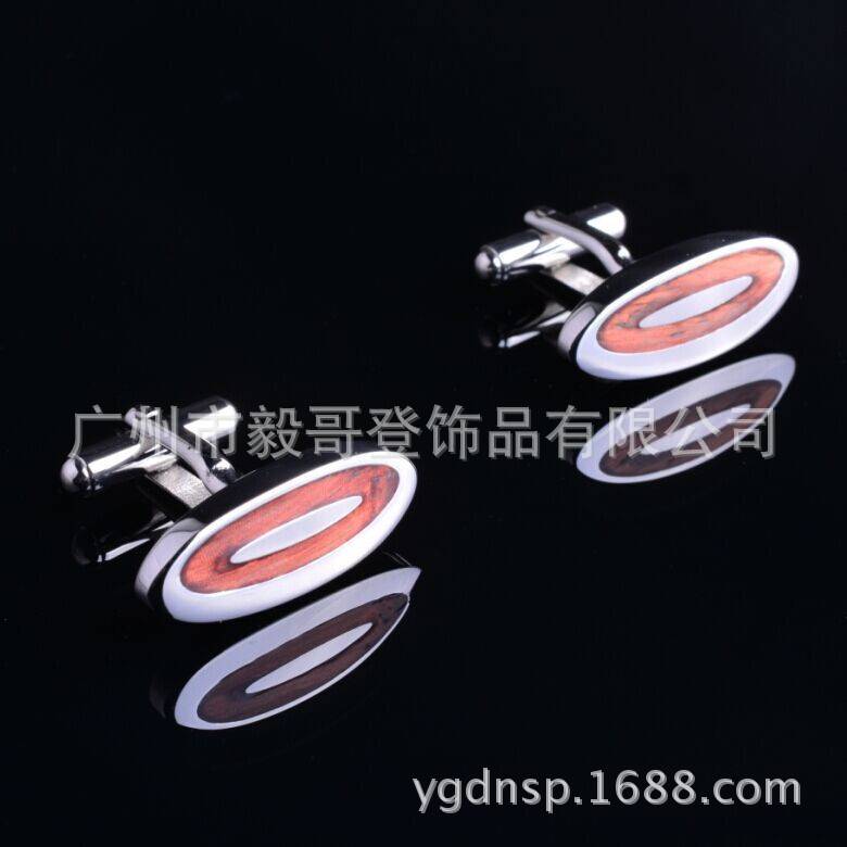 眼睛造型袖扣，商务工艺品袖扣，A112-M高档红木袖扣，不锈钢袖扣