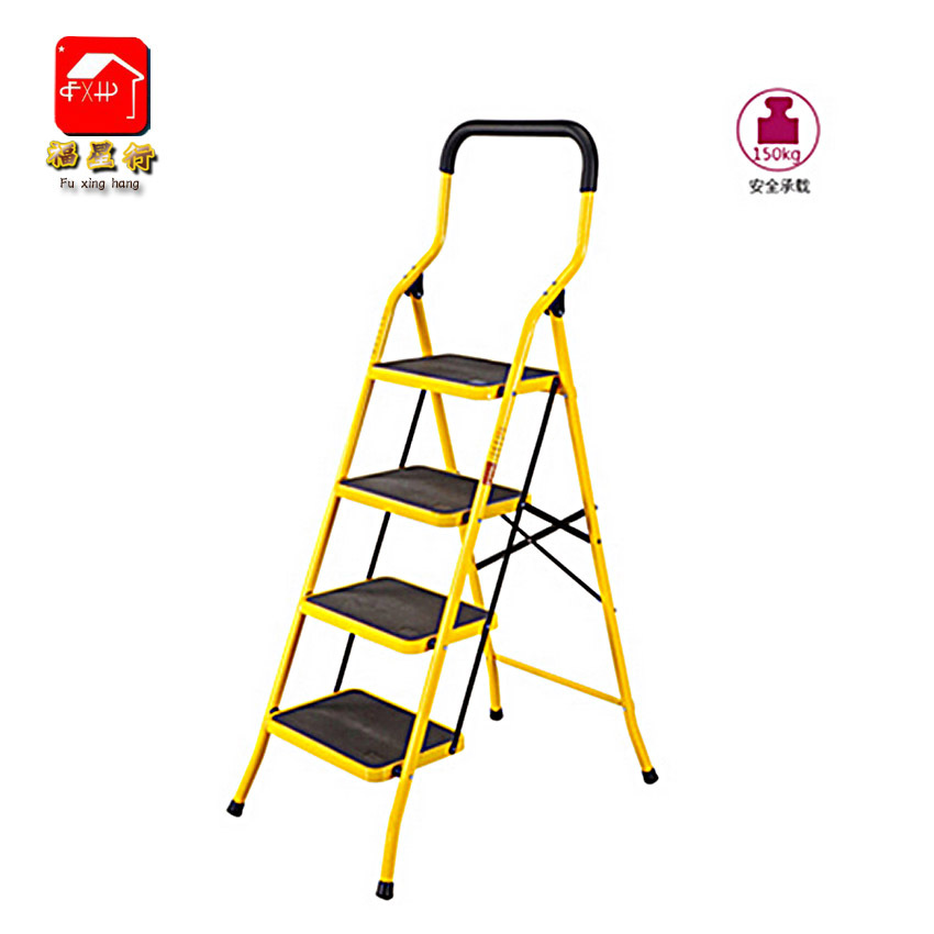 wholesale Figure eight fold aluminium alloy Household ladders Herringbone construction Stable direct deal