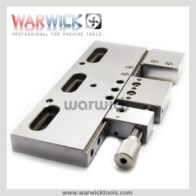 EDM不锈钢线切割万力 厂家直销0-160m慢走丝精密三轴微调平口虎钳