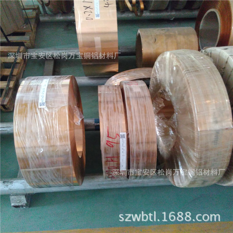 T2全软紫铜带0.2 0.3 0.4mm 镀镍紫铜卷带 紫铜软线生产厂家