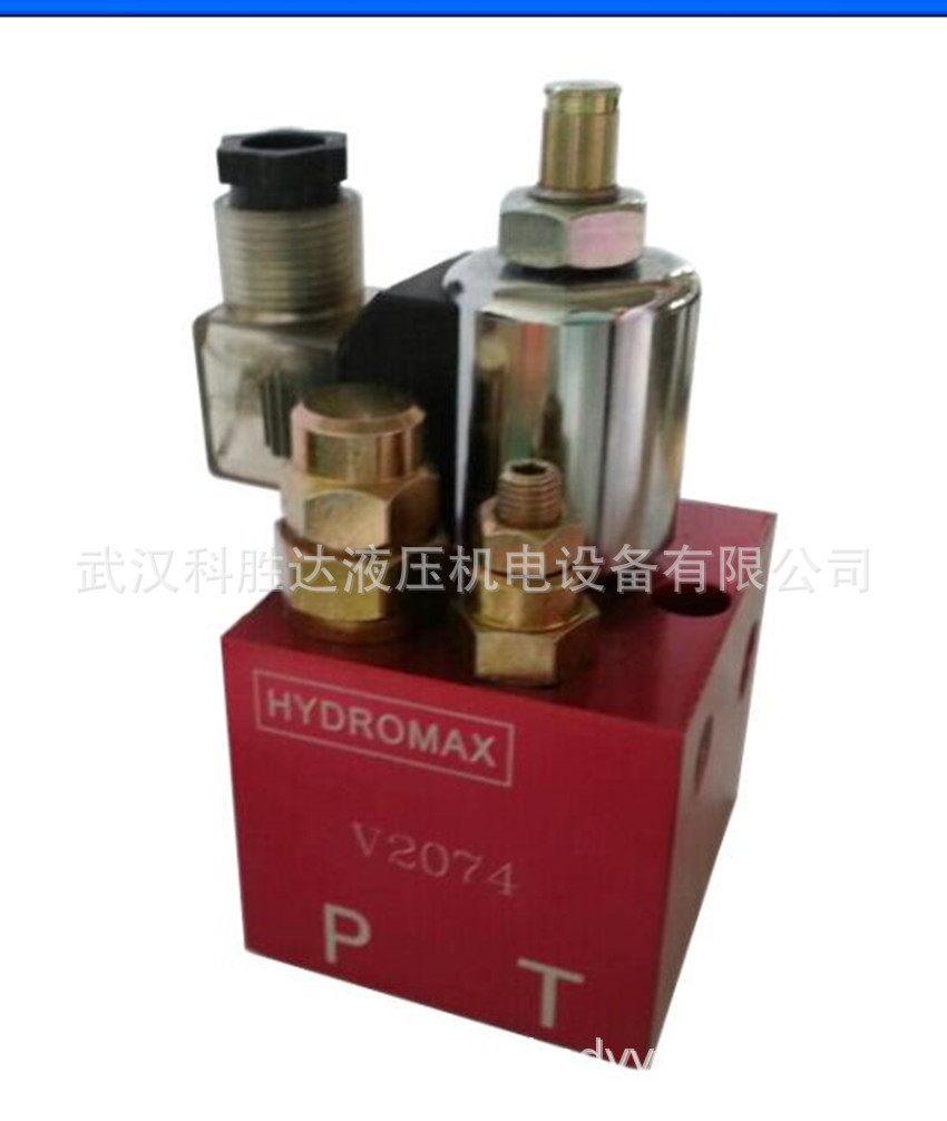 插式电动单向阀V2074-NC-OM-AC220V常闭型