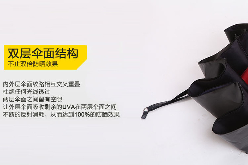 厂家现货BananaUmbrella新款浅妃 小雏菊防晒小黑伞遮阳双层，下单备注颜色6