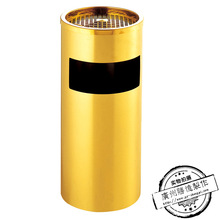 厂家供应 酒店大堂走廊商场KTV丽格烟灰桶 工厂圆形不锈钢垃圾桶