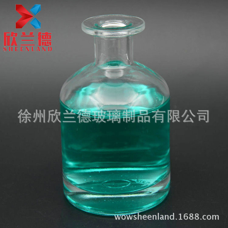 厂家直售 250ML 圆柱形玻璃香薰瓶卡口玻璃香薰瓶