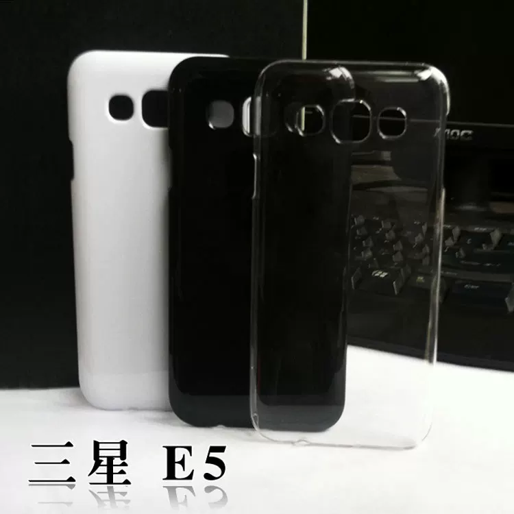 Совместимый прозрачный чехол для Samsung, защитный чехол, мобильный телефон, E5