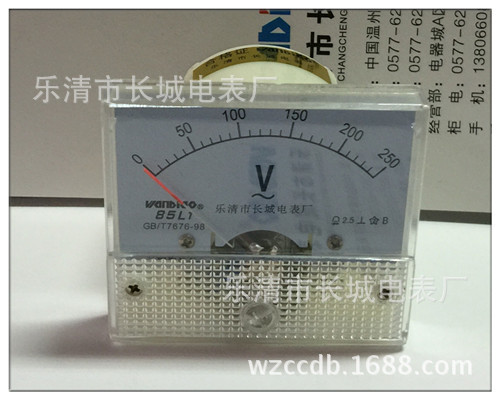 供应长城电表厂 85L1   250V 交流电压仪表