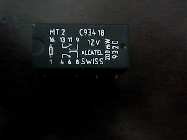 拆机 二手 继电器 MT2 C93418 5V 12V 24V 8脚