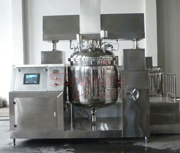 上均质真空混合乳化机 双升降乳化机 管线式高剪切分散乳化机
