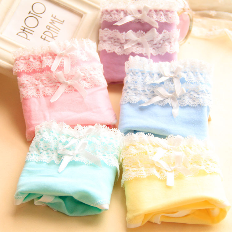 Slip 3127A Lace en coton - Ref 651561 Image 9