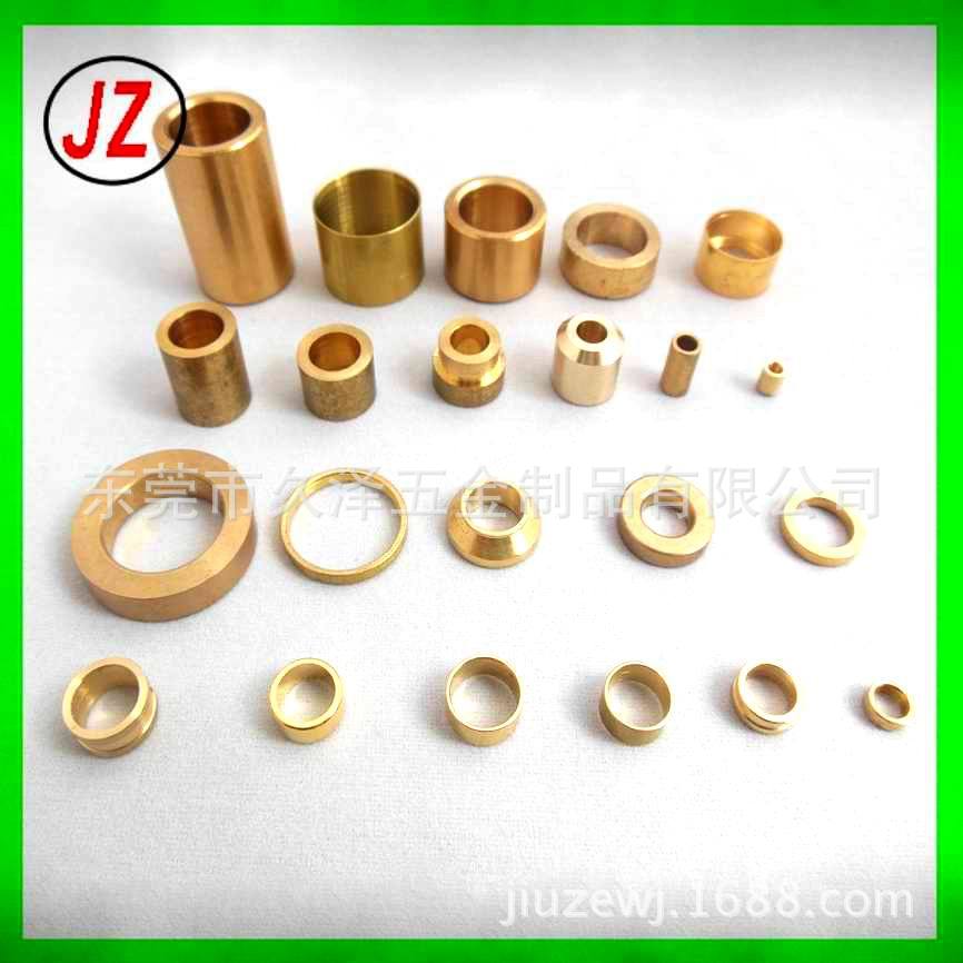 提供电机轴套加工 精密锡磷青铜套加工 铜轴套加工