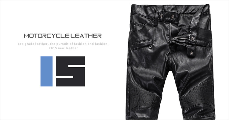 Pantalon cuir homme droit pour jeunesse - Ref 1492009 Image 4