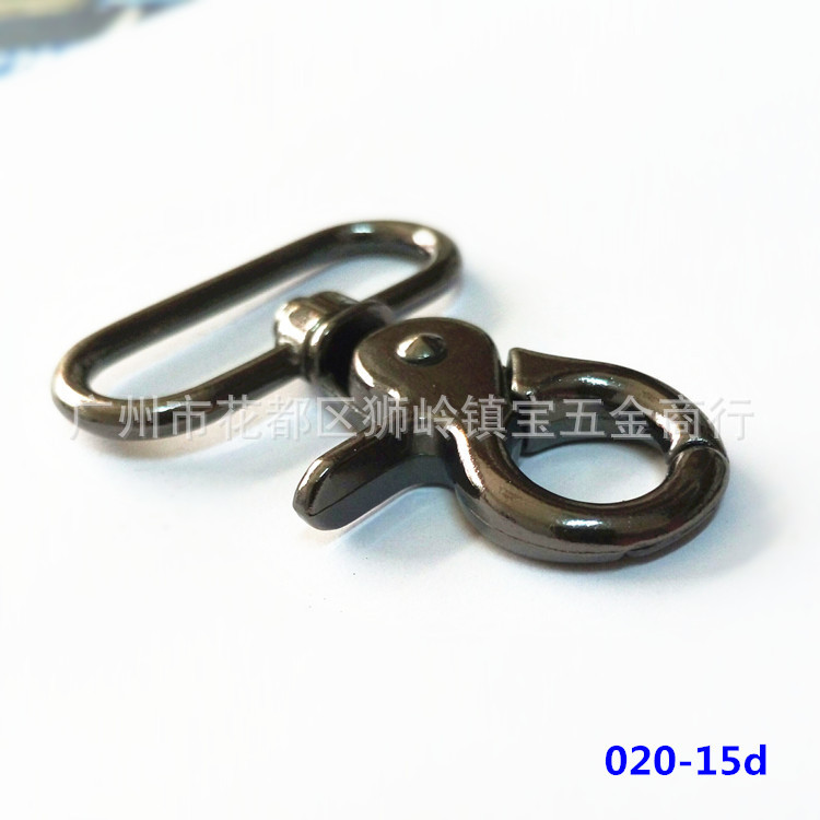 钳扣专业 箱包钩扣 锌合金寸5大厚钳扣 行李箱